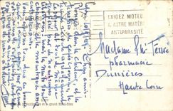 Lyon - Brucke und der grosse Hotel-Gott - CPA