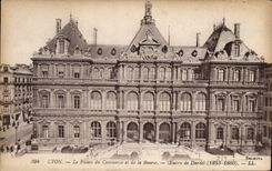 Toulouse - Le Palais du Commerce et de la Bourse - Oeuvre de Dardel - CPA 