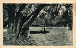 Lyon - Park des Goldkopfes - der See - CPA