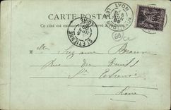 Lyon - Brucke von Tilail und von Coteau Fourviere - CPA