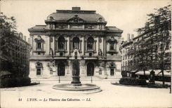 Lyon - das Theater von Celestins - CPA