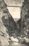 Aix les Bains - Surroundings - Valley of the Wallows - the Bridge of the Abyss on Cheran - built in 1887 CPA