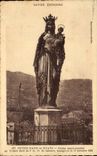 Our Lady of Myans - Statue Monumental out of bronze of 5 m inauguree 1855 CPA gild