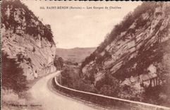 Saint Beron - Road metal CPA Falls