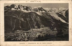 Chamonix et le Mont Blanc CPA 