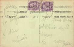 Aix les Bains - View - CPA