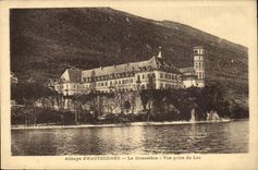 Abbey of Hautecombe - the Monastery - Seen from of the Lake - CPA