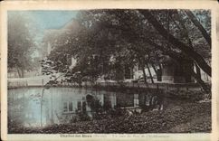 Shawls Water - a Corner of the Park of the establishment - CPA