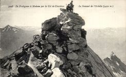 De Pralognan has Modane by the Collar of Chavieres - the top of the Scale 3432m - CPA