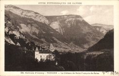 CPA Surroundings of Annecy the castle of Saint François de Sales Thorens