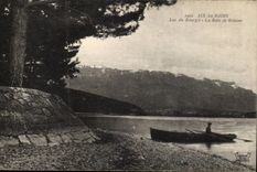 CPA Aix les Bains Lake of Le Bourget the bay of Gresine