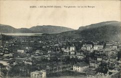 CPA Aix les Bains View the lake of Le Bourget