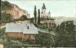 CPA Aix les Bains the castle of the rock of the king