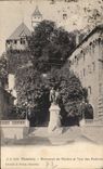 CPA Chambery Monument of Maistre and Tour of the Files