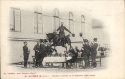 Saumur CPA Last guest or the stopped lunch (riding horse)