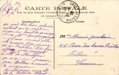 Military Saumur CPA CAroussel (horse hippism)