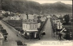 Mount Gilds - View taken of the Station towards the city - CPA