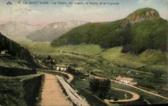 Mount Gilds - the Valley - Laces Sancy and the Capuchin - CPA