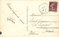 Mount Gilds - the Valley - Laces Sancy and the Capuchin - CPA