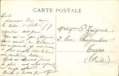 CPA Mont Gilds Road of the Mount Gilds has Murols a great turning on the brook of Dyane