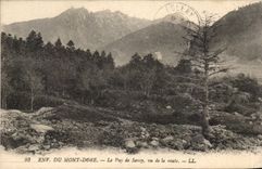 CPA Environs of the Mount Gilds Puy of sancy seen road