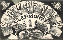 CPA Clermont Ferrand Souvenir Range