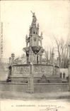 CPA Clermont Ferrand the fountain of Savage