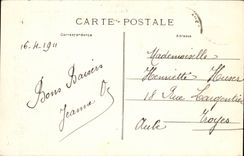 CPA Clermont Ferrand Panorama western Southern part