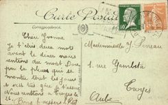 CPA Bourboule Prachtstrasse des Rathauses