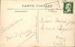 CPA Bourboule Weg von Str speichern und See des Stoppens