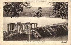 CPA Aydat pretty edges of the lake