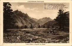 CPA Auvergne Valley of hell and needles of the devil