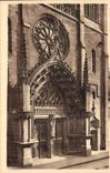 CPA Riom l'eglise du Marthumet Portail