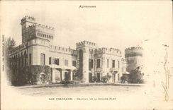 CPA the pradeaux Castle of the Barn Fort