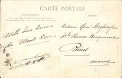 CPA Nice Auvergne auvergnate Cow (folklore costume) TOP