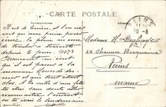 CPA Our Auvergne Couples (folklore costume dances)