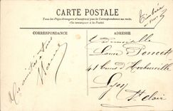 CPA Auvergne The bourree (folklore costume)