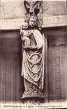 CPA Montferrand the church Statue of the virgin