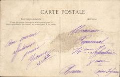 CPA Auvergne Promise in marriage Auvergnants (folklore costume)