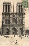 Paris 4 - La Cathedrale Notre Dame - CPA 