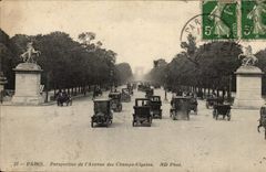 Paris 7 - View of the Avenue Elysees Fields - CPA
