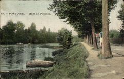 Pontoise - Quay of Pothuis - CPA