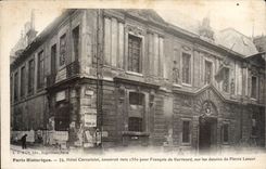 Paris 3 Carnavalet Hotel - built about 1550 for François de Korvenoy - CPA
