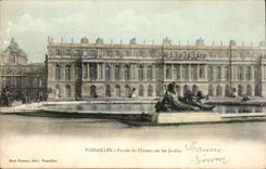 Versailles - Frontage of the Castle on the Gardens - CPA