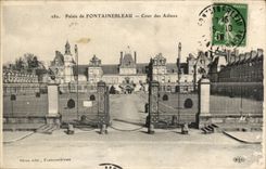 Fontainebleau - Court of the Good-byes - CPA