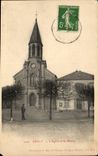 Meaux - the Church and the Town hall - CPA