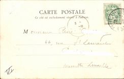 Paris CPA la Seine au pont du Carrousel