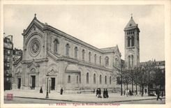 Paris CPA Church of Notre Dame of the Fields