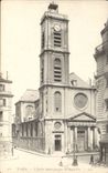 Paris CPA the church Saint Jacques of the High step