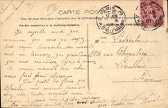 CPA Paris Hillocks circular Chaumont Road of the lake